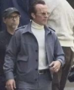 Christian Bale Madden Grey Cotton Jacket