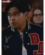 Dead Deer High Christian Cruz Varsity Jacket