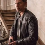 Christian Domino Leather Jacket