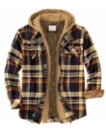 Christmas Check Hooded Jacket