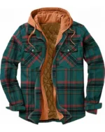 Christmas Check Hooded Jacket