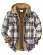 Christmas Check Hooded Jacket