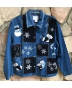 Christmas Denim Jacket