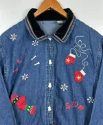 Christmas Jean Jacket