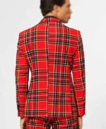 Christmas Plaid Suit Jacket