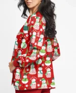 Christmas Scrub Jacket Women’s