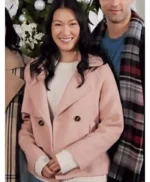 Christmas at the Golden Dragon Kara Wang Pink Peacoat