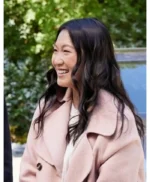 Christmas at the Golden Dragon Kara Wang Pink Peacoat