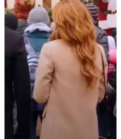Christmas in Vienna Sarah Drew Wool Coat