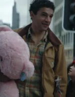 Christopher Abbott Wolf Man Brown Jacket