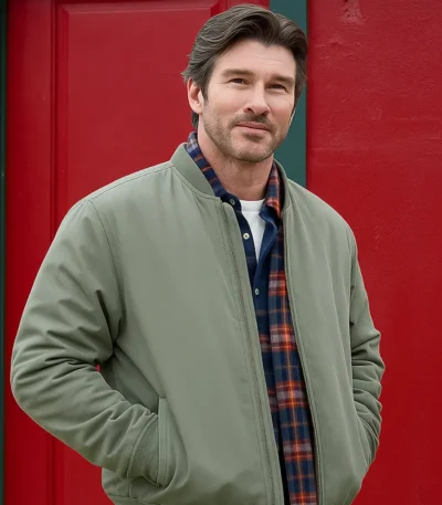 Christopher Russell A Christmas Prayer Bomber Jacket
