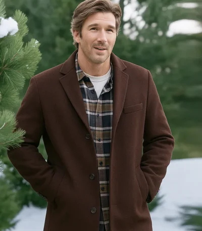 Christopher Russell A Christmas Prayer Brown Coat
