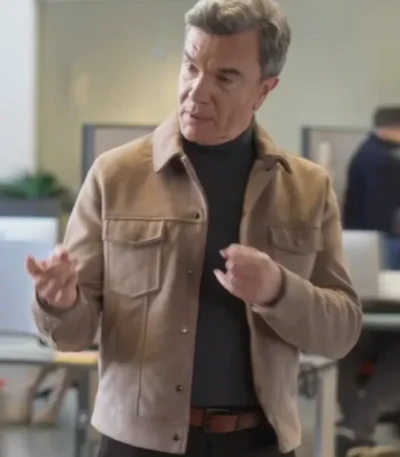 Christopher Shyer Return to Office Brown Jacket