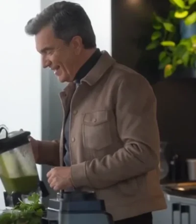 Christopher Shyer Return to Office Brown Jacket