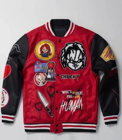 Chucky No More Mr Good Guy Varsity Jacket