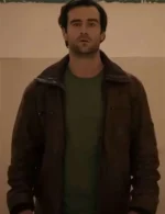 Cillian O’Sullivan The Lost Princess Brown Leather Jacket