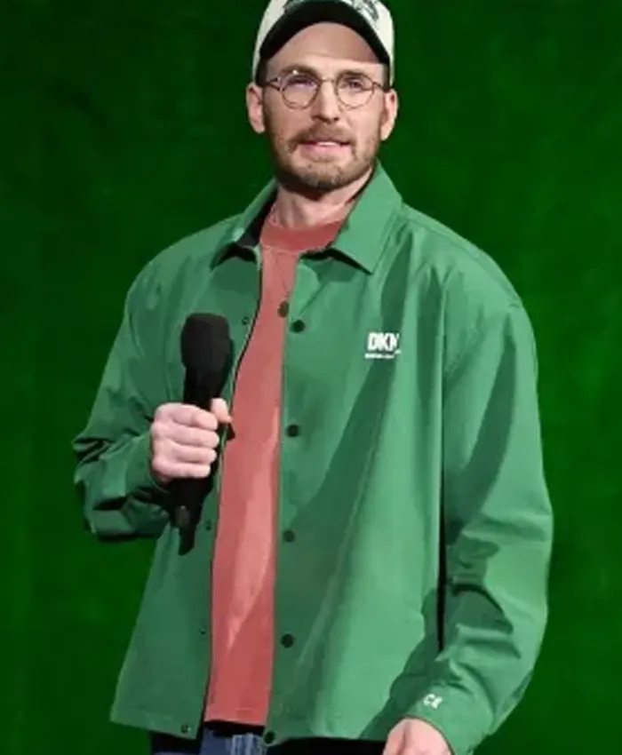 Cinemacon 2026 Chris Evans Green Jacket Cinemacon 2026 Chris Evans Green Jacket