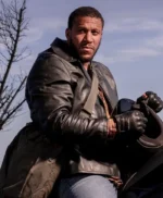Ciryl Gane K.O. 2025 Black Leather Jacket