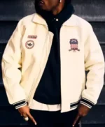 Classic Adidas x Avirex Leather Jacket