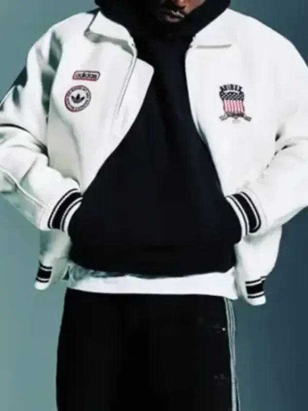 Classic Adidas x Avirex Leather Jacket