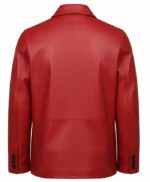 Classic Red Leather Jacket
