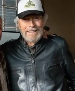 Clint Eastwood Juror #2 Black Leather Jacket