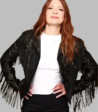Colby Minifie The Surrender Leather Fringe Jacket