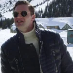 Cold Pursuit Trevor Viking Calcote Black Jacket