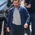 Colin Farrell A Big Bold Beautiful Journey Blue Jacket