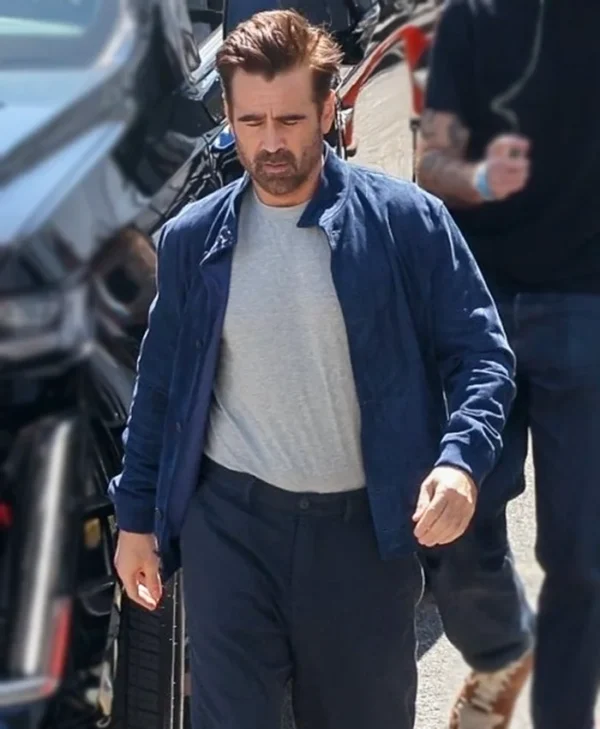 Colin Farrell A Big Bold Beautiful Journey Blue Jacket Colin Farrell A Big Bold Beautiful Journey Blue Jacket