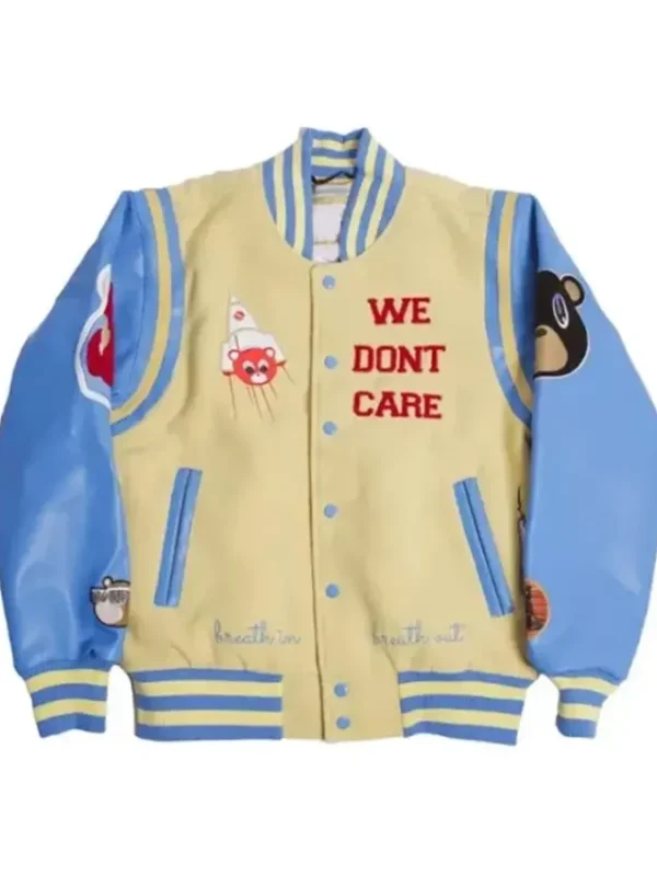 College Dropout We Don’t Care Varsity Jacket