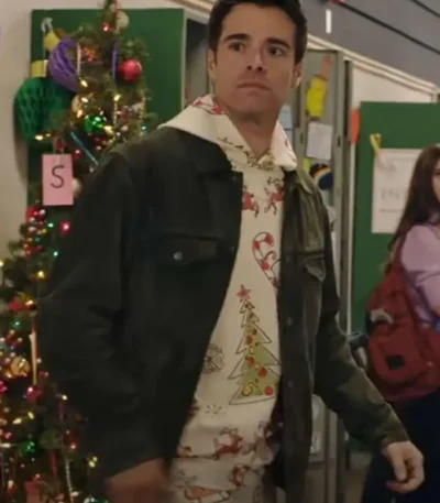 Corey Cott The Snow Must Go On Suede Jacket