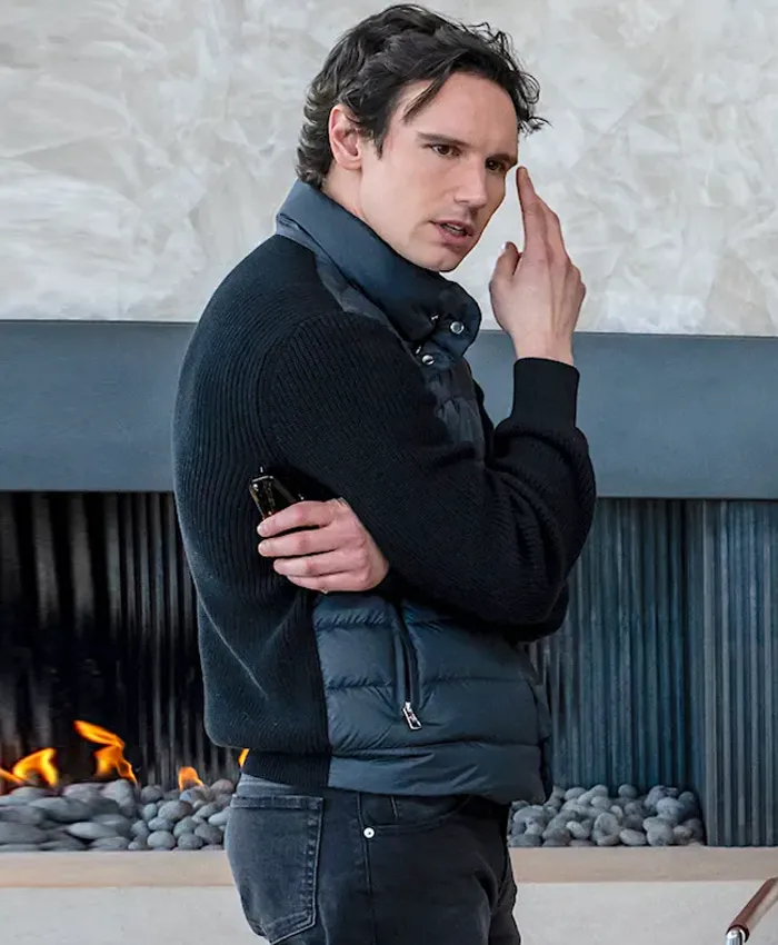 Cory Michael Smith Mountainhead Bomber Jacket Cory Michael Smith Mountainhead Bomber Jacket