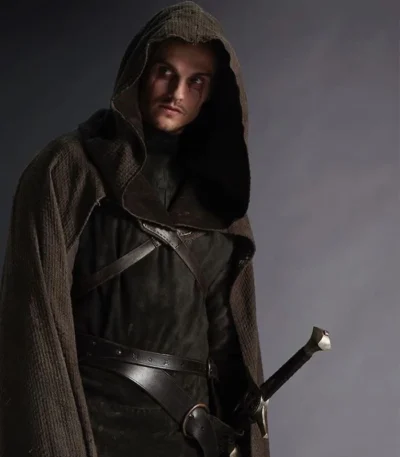 Cursed The Wheeping Monk Woolen Coat