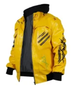 Cyberpunk 2077 Edgerunners David Martinez Yellow Hooded Jacket