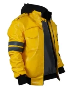 Cyberpunk 2077 Edgerunners David Martinez Yellow Hooded Jacket