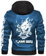 Cyberpunk 2077 Blue Samurai Jacket