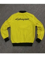 Cyberpunk 2077 Yellow Samurai Cotton Gaming Bomber Jacket