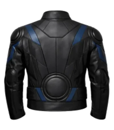 Cyberpunk Urban Biker Leather Jacket