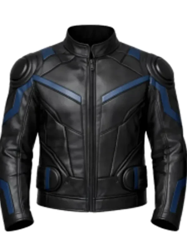 Cyberpunk Urban Biker Leather Jacket