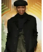 Cynthia Erivo Wicked Black Wool Coat