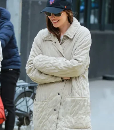 Dakota Johnson Materialists Quilted Jacket