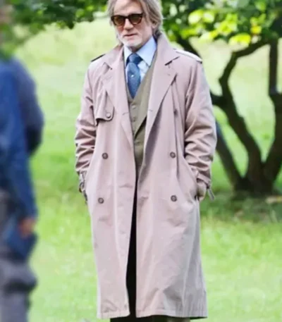 Daniel Craig Wake Up Dead Man Double Breasted Coat