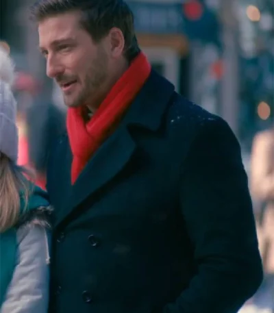 Daniel Lissing Christmas Keepsake 2023 Wool Coat