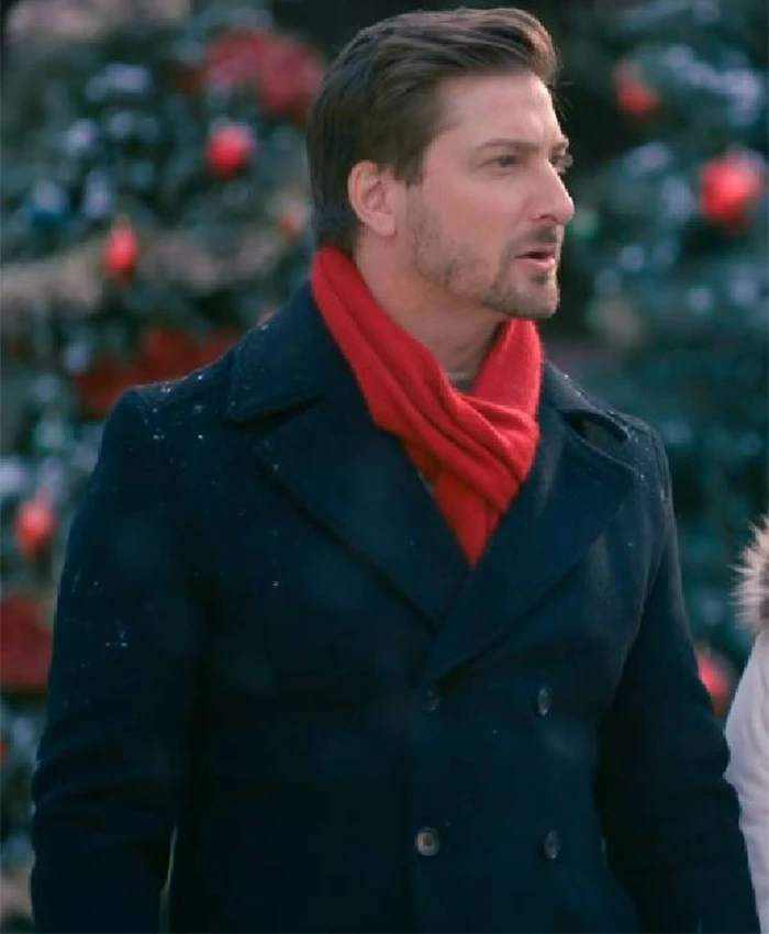 Daniel Lissing Christmas Keepsake 2023 Wool Coat Daniel Lissing Christmas Keepsake 2023 Wool Coat