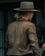 Billy the Kid 2022 Jesse Evans Brown Jacket
