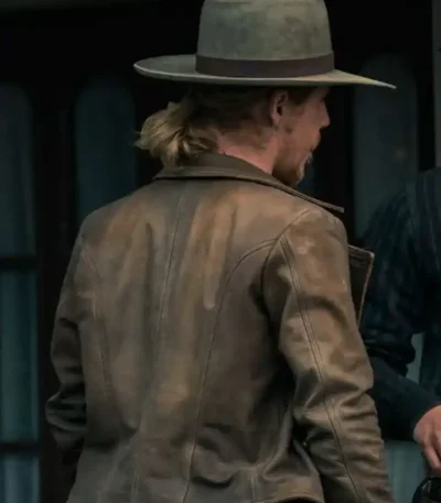 Billy the Kid 2022 Jesse Evans Brown Jacket