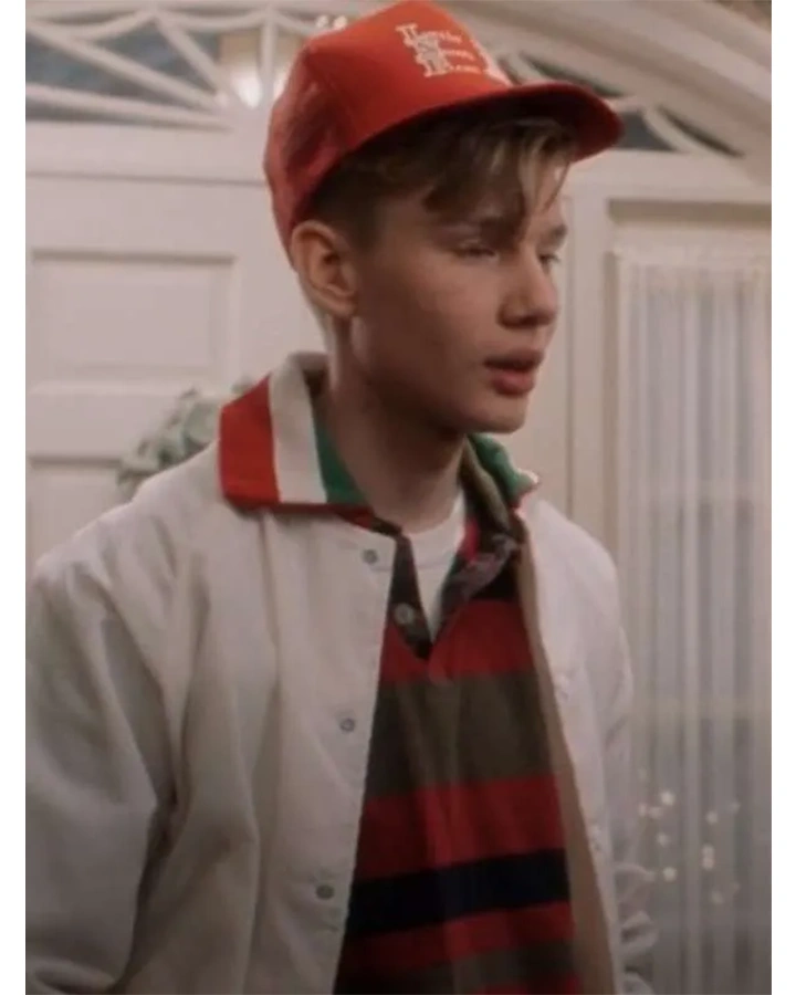 Danny Warhol Home Alone Pizza Boy Satin Bomber Jacket Danny Warhol Home Alone Pizza Boy Satin Bomber Jacket