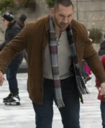 Dave Bautista My Spy Brown Suede Jacket