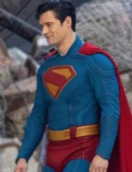 David Corenswet Superman Blue Jacket